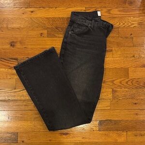 Reformation Women’s Bootcut Black Jeans